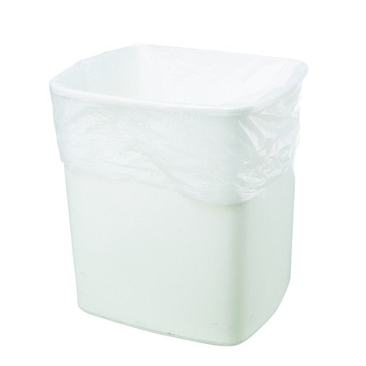 White Heavy Duty Pedal Bin Liners 10L (1000 Box)