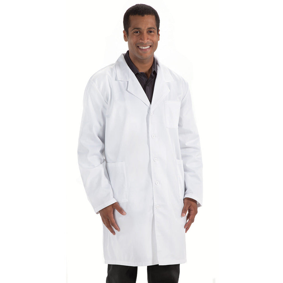 Long black outlet lab coat