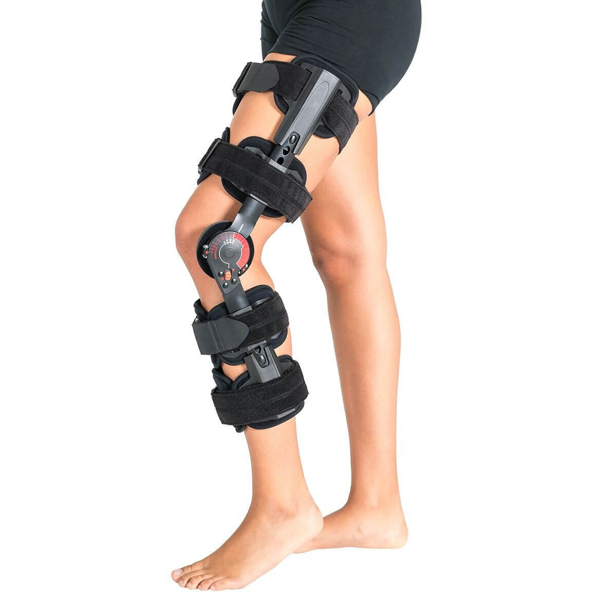 BREG T Scope Knee Brace ROM Post OP Knee Leg Adjustable ACL Injury