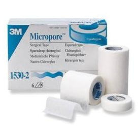 3M Micropore Skin Tone Surgical Tape - 1.25cm x 9.14m – Medisave UK