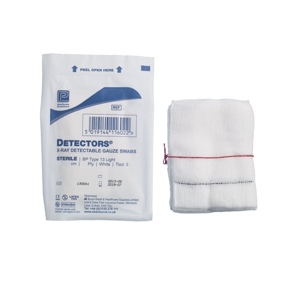 Sterile Xrd Swabs 12 Ply White - (30 X 30 Cm) - Pack Of 10 – Medisave Uk