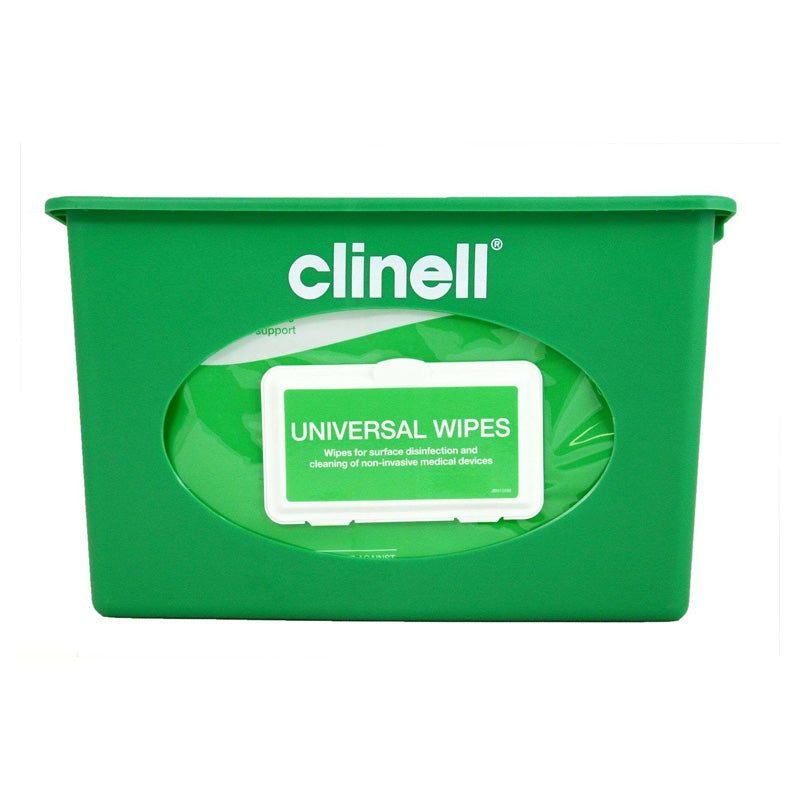 Clinell Universal Wipes Wall Mounted Dispenser - Green - 