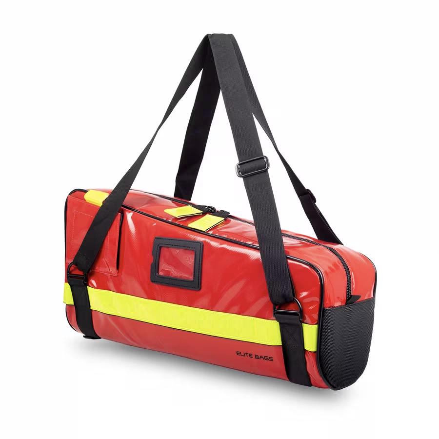 MINI TUBE's Small Oxygen Carrier Bag - Red Tarpaulin - Elite Bags