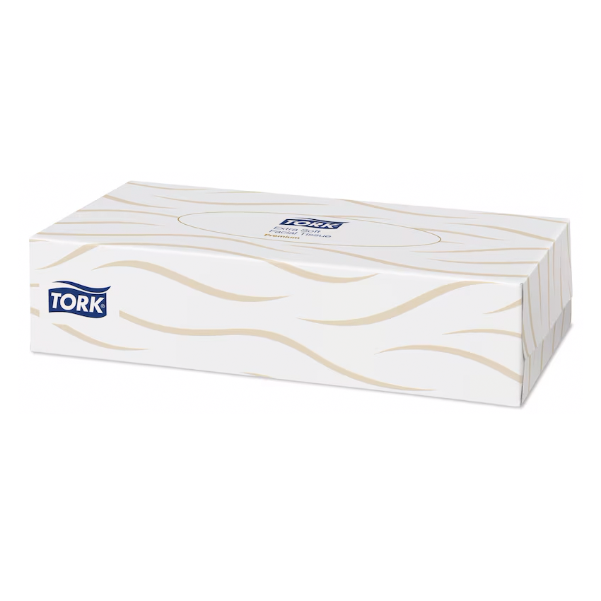 Tork Extra Soft Facial Tissues Premium - 30 Boxes - Tork