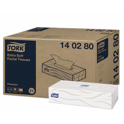 Tork Extra Soft Facial Tissues Premium - 30 Boxes - Tork