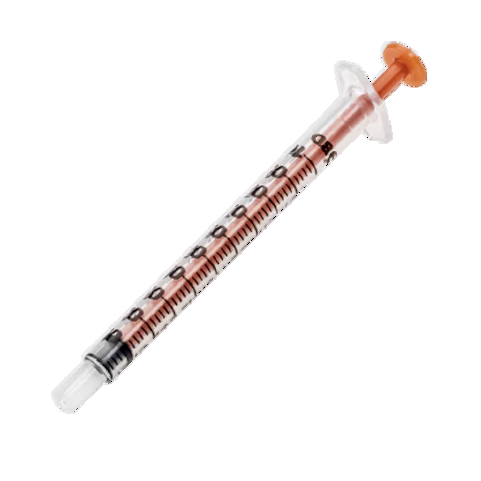 1 mL BD™ Amber Oral Syringe - Box of 100 - 