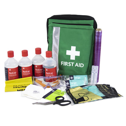 Acid Attack Kit in Green Rucksack