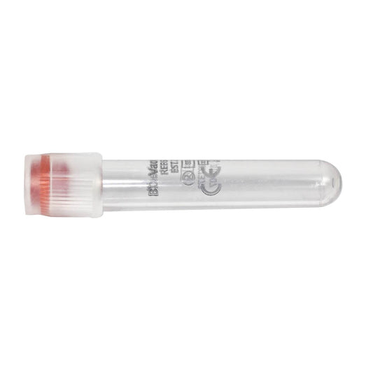 BD Vacutainer EST Tubes - 3ml, 13x75mm, See Through, Qty 100