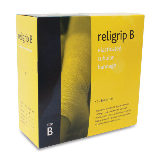 Religrip Elasticated Tubular Bandage - Natural - 10 Meters - Reliance