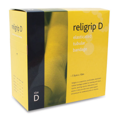 Religrip Elasticated Tubular Bandage - Natural - 10 Meters - Reliance