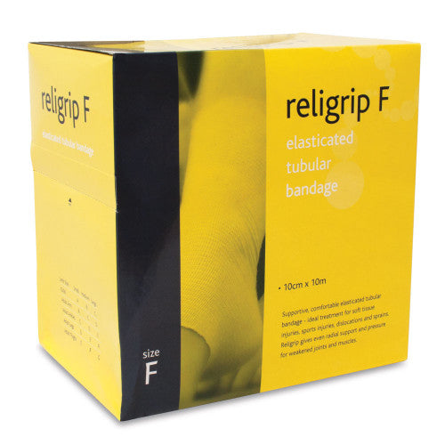 Religrip Elasticated Tubular Bandage - Natural - 10 Meters - Reliance