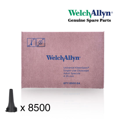 Welch Allyn 4.25mm Specula for Various Otoscopes Case of 8500 - Welch Allyn