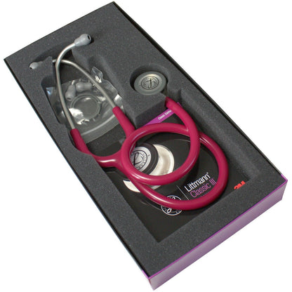 Littmann Classic III Monitoring Stethoscope: Raspberry 5648 - Freshers Voucher - Littmann Stethoscopes