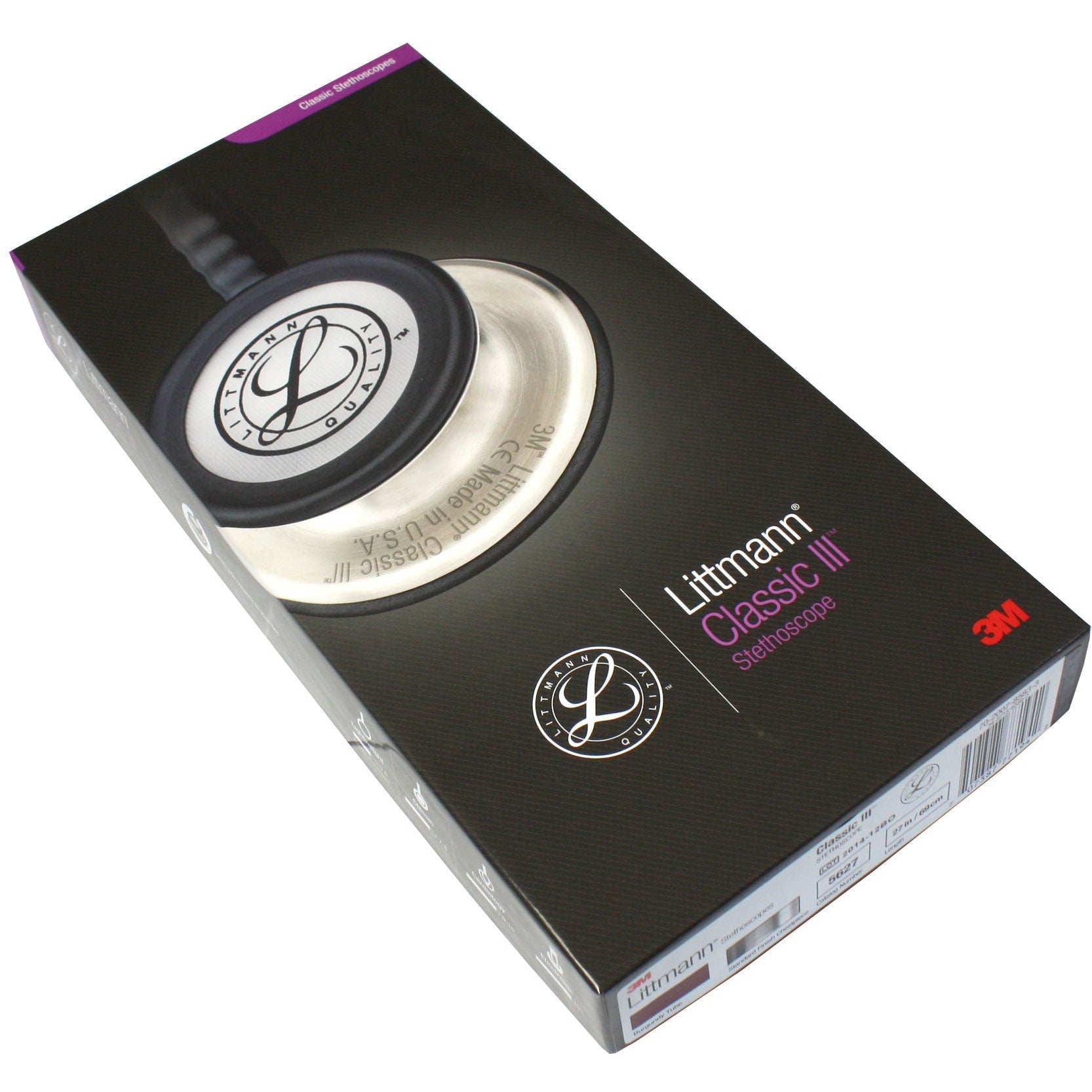 Littmann Classic III Monitoring Stethoscope: Burgundy 5627 - Freshers Voucher - Littmann Stethoscopes