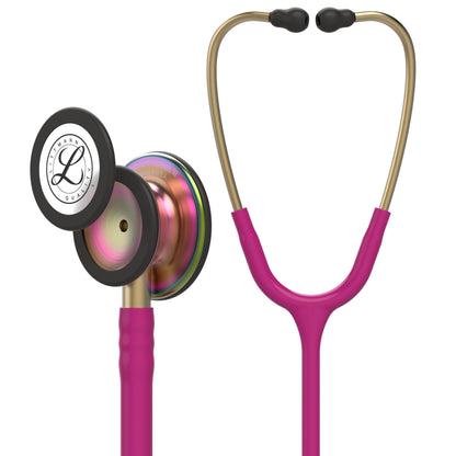 Littmann Classic III Monitoring Stethoscope: Raspberry Rainbow 5806 - Freshers Voucher - Littmann Stethoscopes