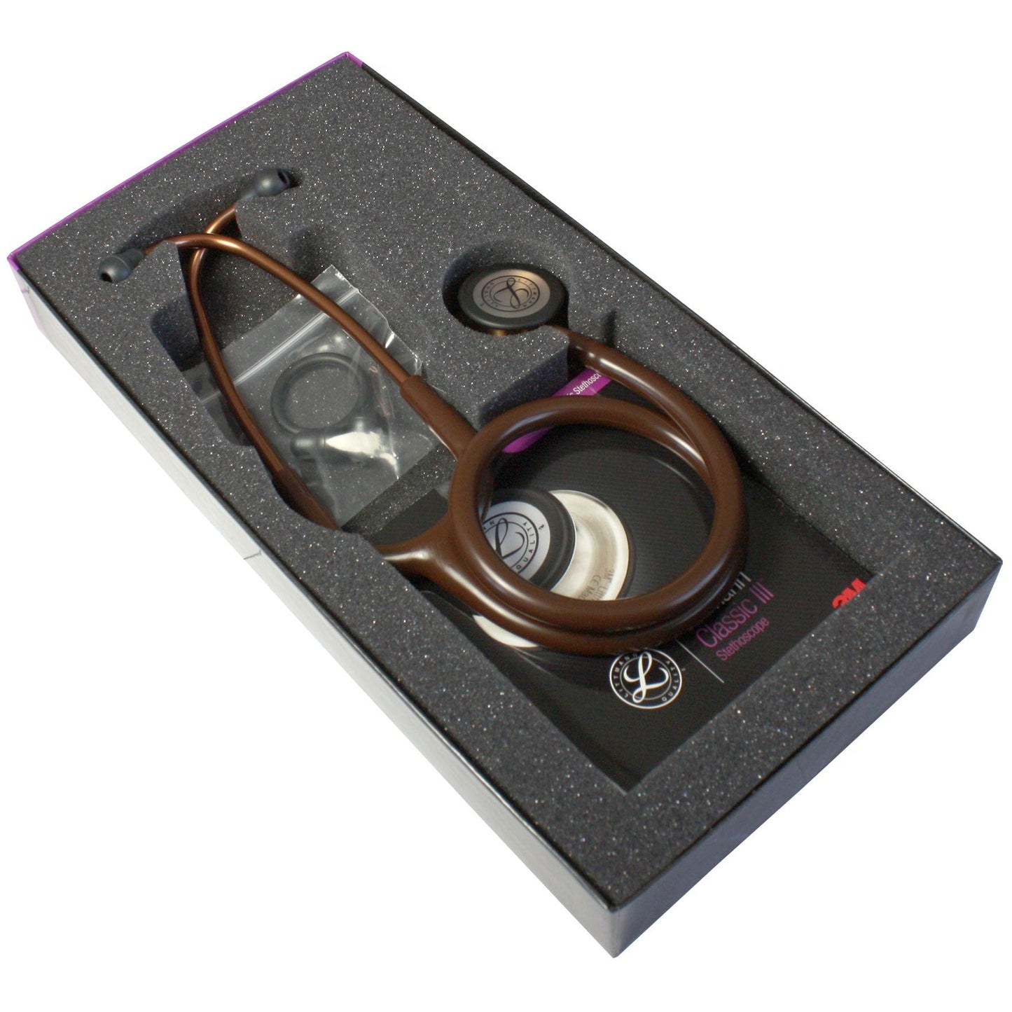 Littmann Classic III Monitoring Stethoscope: Chocolate & Copper 5809 - Freshers Voucher - Littmann Stethoscopes