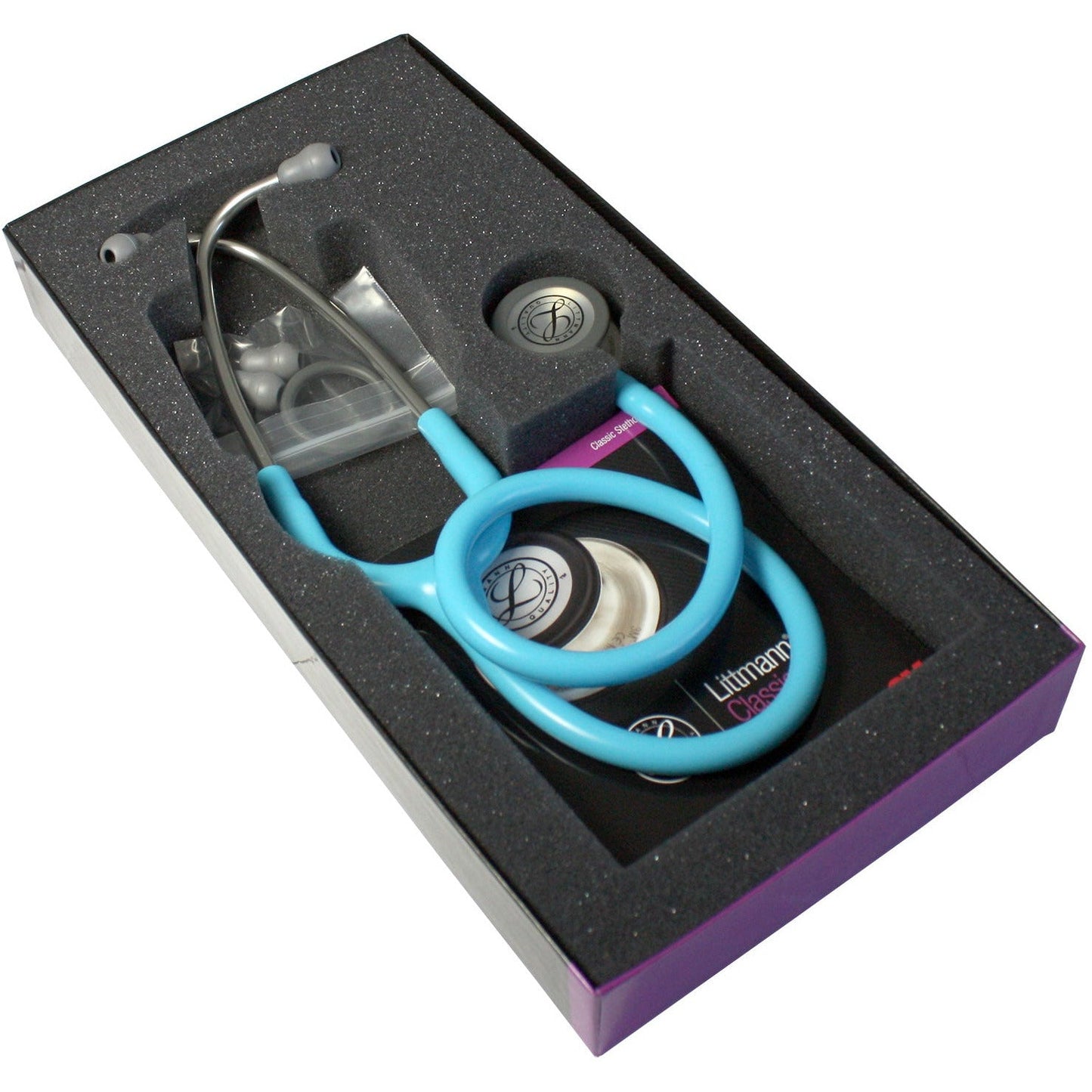 Littmann Classic III Monitoring Stethoscope: Turquoise 5835 - CLEARANCE - Littmann Stethoscopes