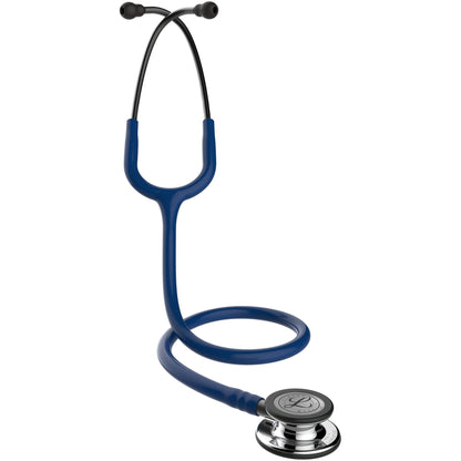 Littmann Classic III Monitoring Stethoscope: Mirror & Navy Blue 5863 - Freshers Voucher - Littmann Stethoscopes