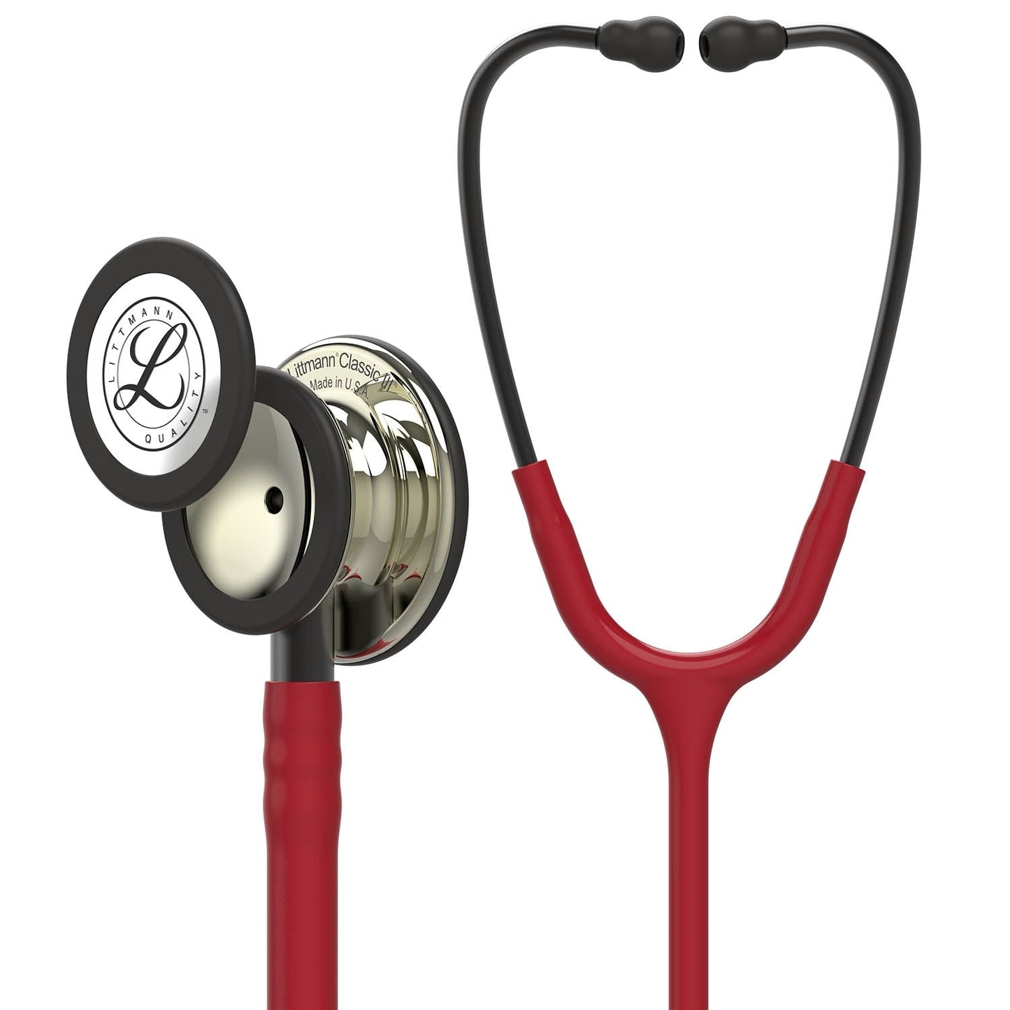 Littmann Classic III Monitoring Stethoscope: Champagne & Burgundy 5864 - Freshers Voucher - Littmann Stethoscopes