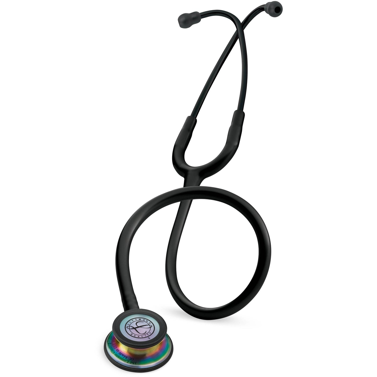 Littmann Classic III Monitoring Stethoscope: Black - Rainbow Finish 5870 - Freshers Voucher - Littmann Stethoscopes