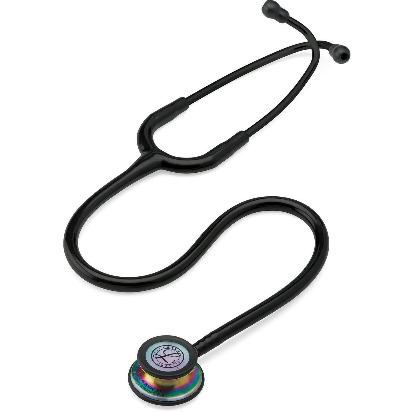 Littmann Classic III Monitoring Stethoscope: Black - Rainbow Finish 5870 - Freshers Voucher - Littmann Stethoscopes