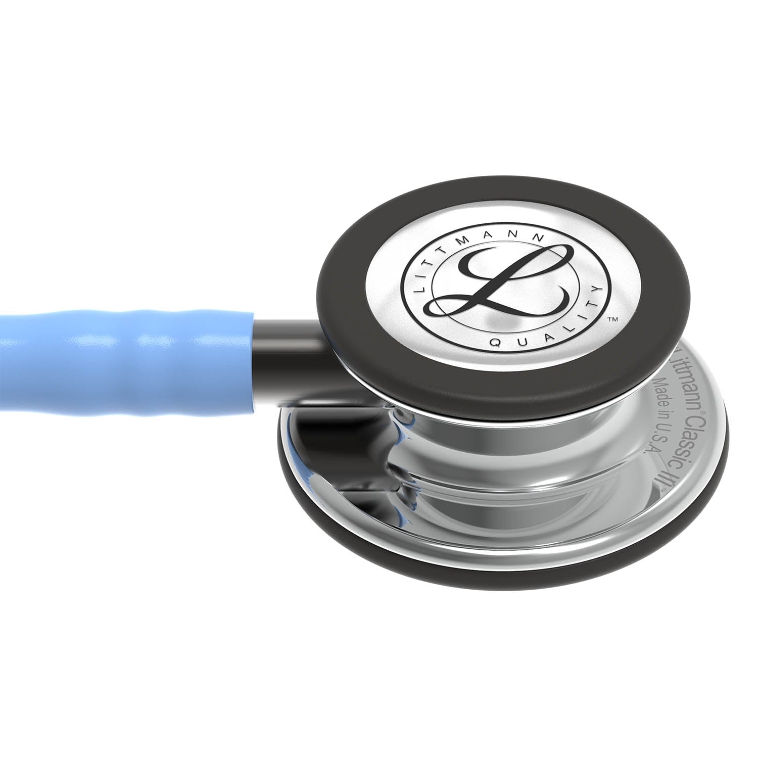 Littmann Classic III Monitoring Stethoscope: Mirror & Ceil Blue - Smoke Stem 5959 - Freshers Voucher - Littmann Stethoscopes