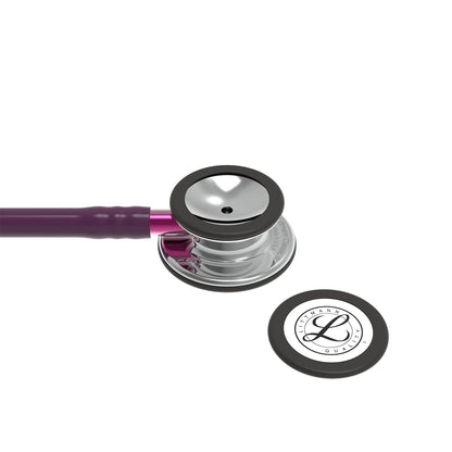 Littmann Classic III Monitoring Stethoscope: Mirror & Plum - Pink Stem 5960 - Freshers Voucher - Littmann Stethoscopes