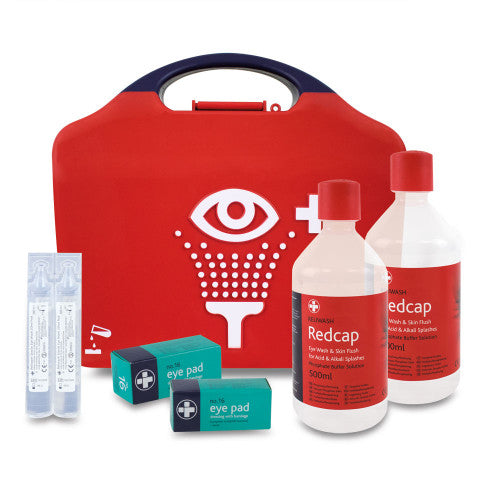 Eye Wash and Skin Flush Kit in Red/Orange Aura Box - Reliance