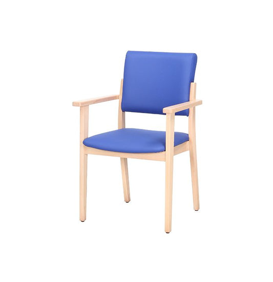 Alderbury Low Back Chair - Vinyl Delft - Bristol Maid
