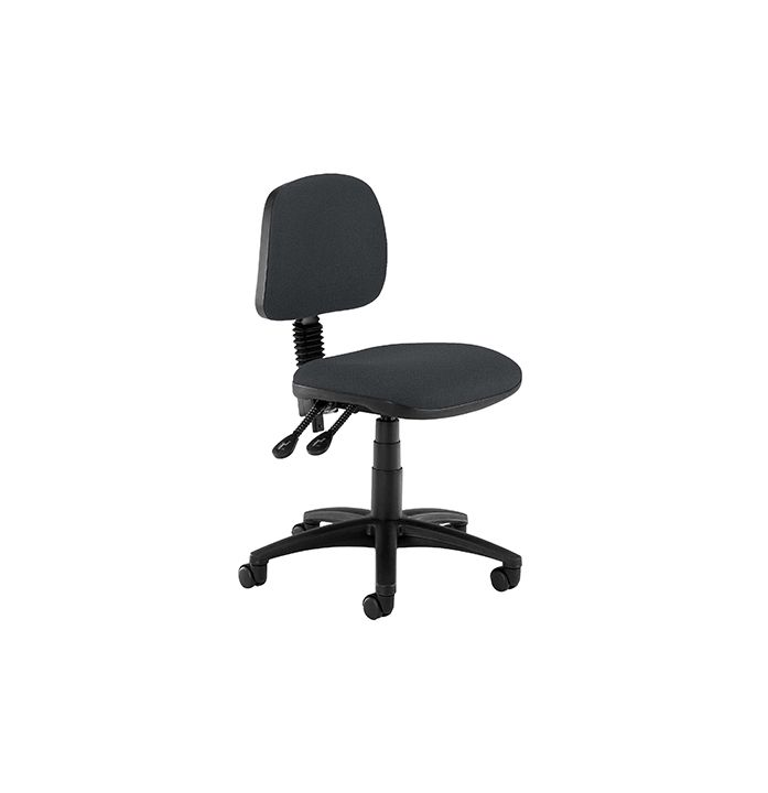 High Back Task Chair - Noir - Medi-Plinth