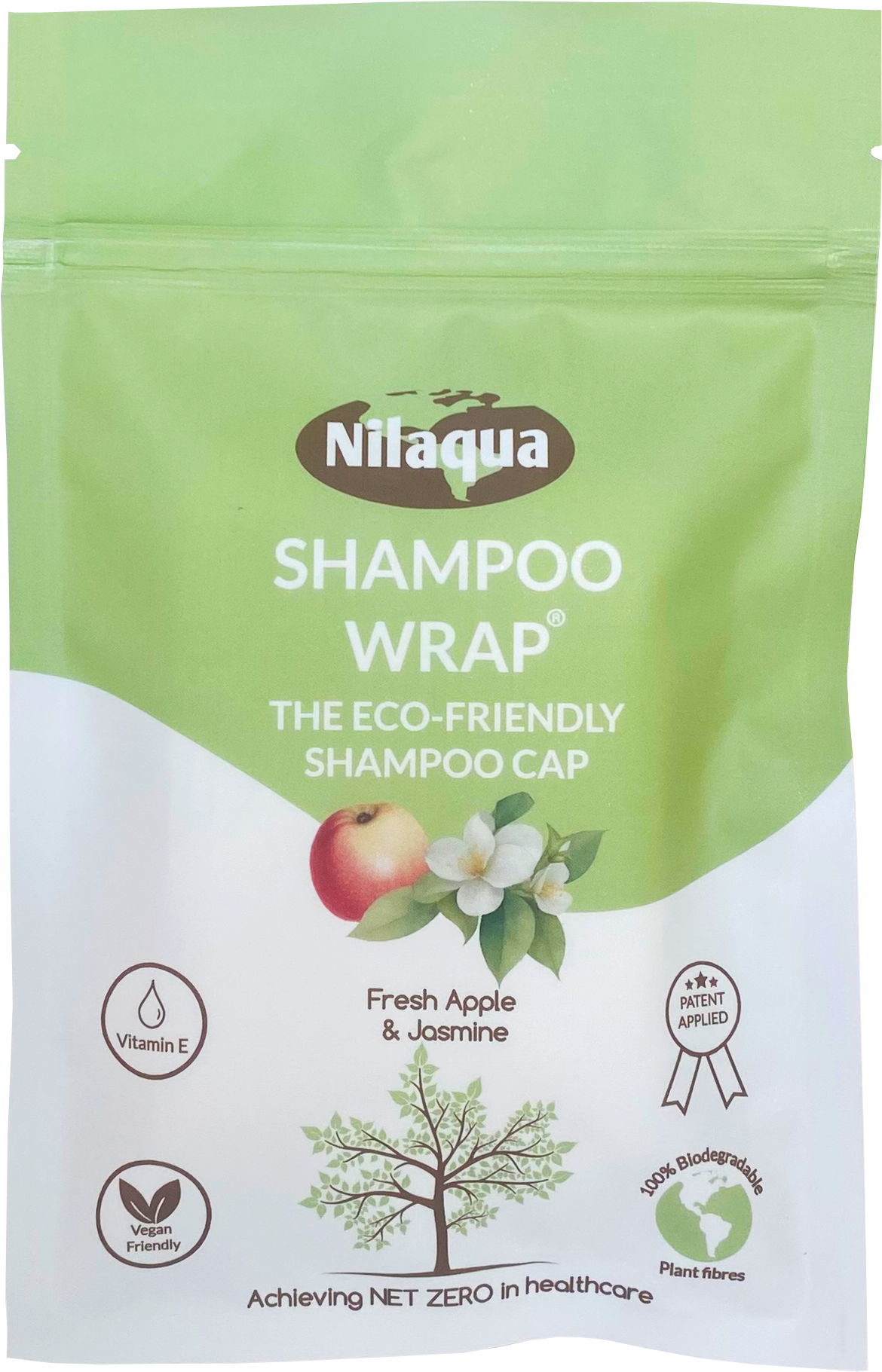 Nilaqua Shampoo Wrap Apple and Jasmine - Nilaqua