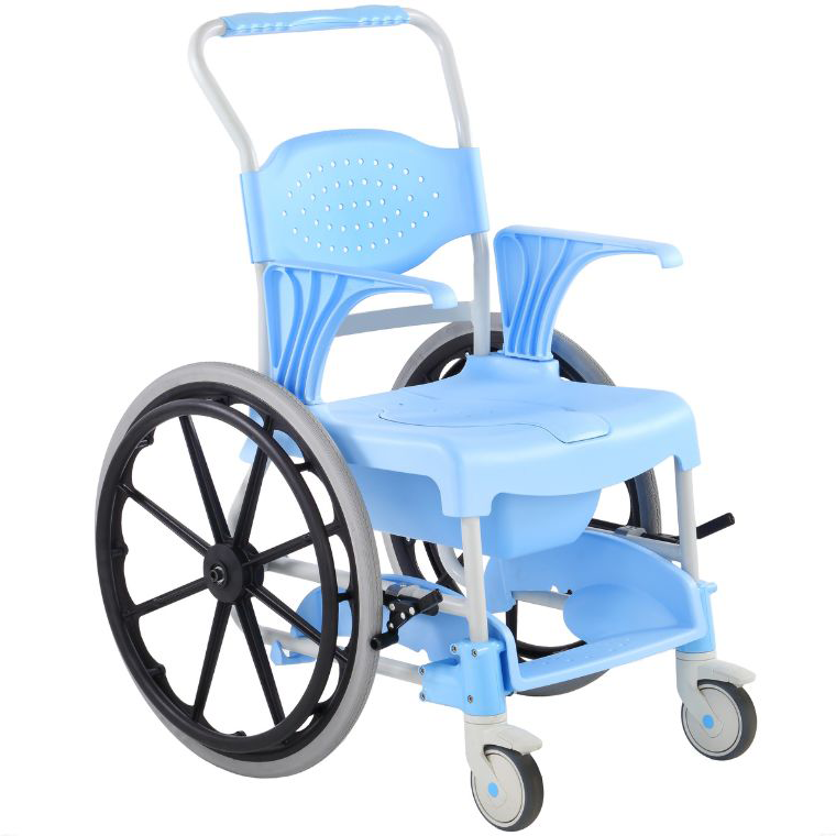 Alerta Aqua Chair - Shower Commode Chair Self-Propelled - Alerta