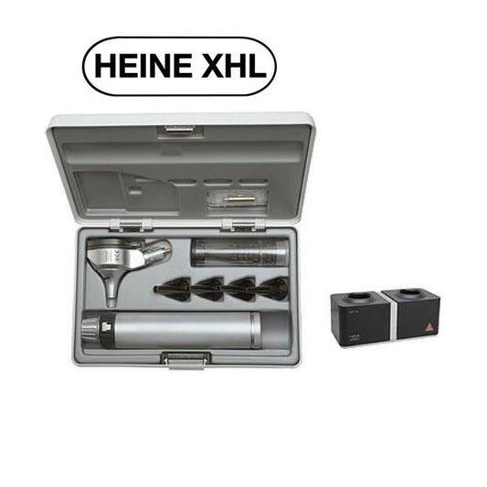 HEINE BETA 400 F.O. Set 3.5V - BETA4 NT Rechargeable Handle + NT4 Table Charger - 