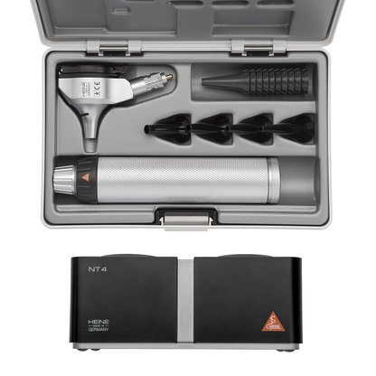 HEINE BETA 400 LED Fibre Optic Otoscope with Rechargeable Handle - Heine