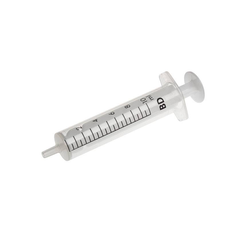 BD Discardit 10ml Eccentric Tip Syringe, 2 Piece x 100 - Becton Dickinson