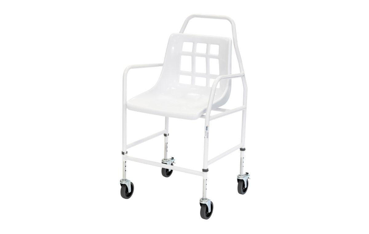 Alerta Mobile Shower Chair - Adjustable Height - Alerta