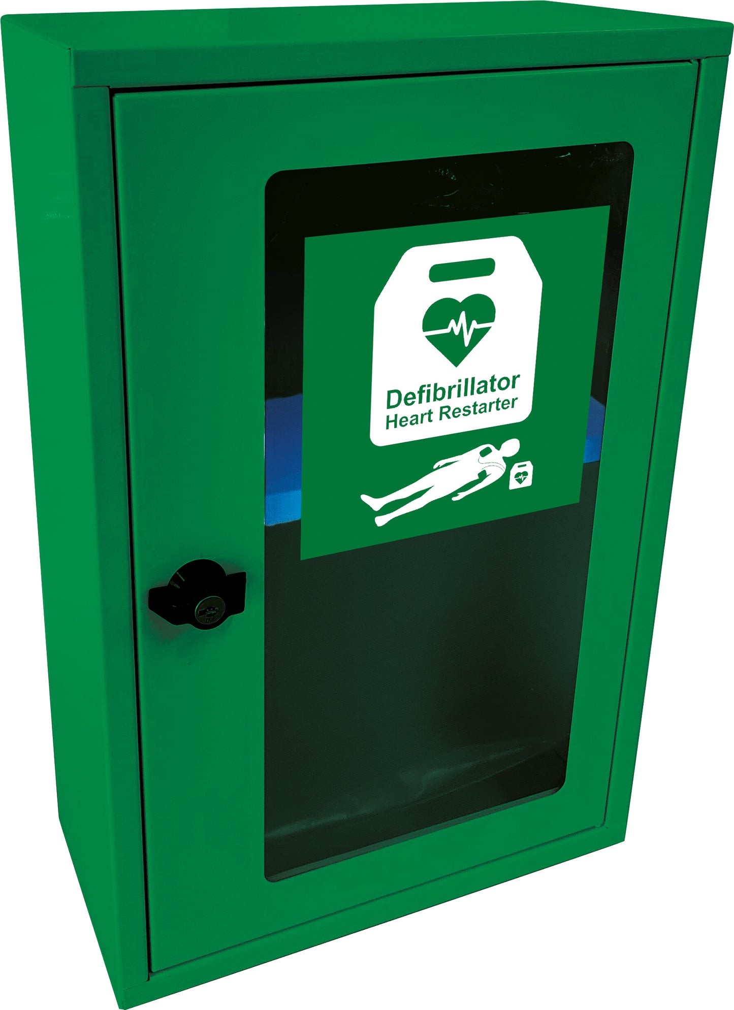 AED Defib Cabinet with Thumb Lock, Empty - Safety First Aid