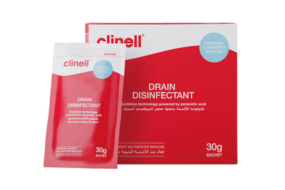 Clinell Drain Disinfectant Sachets (30g) - Box of 24 - Clinell