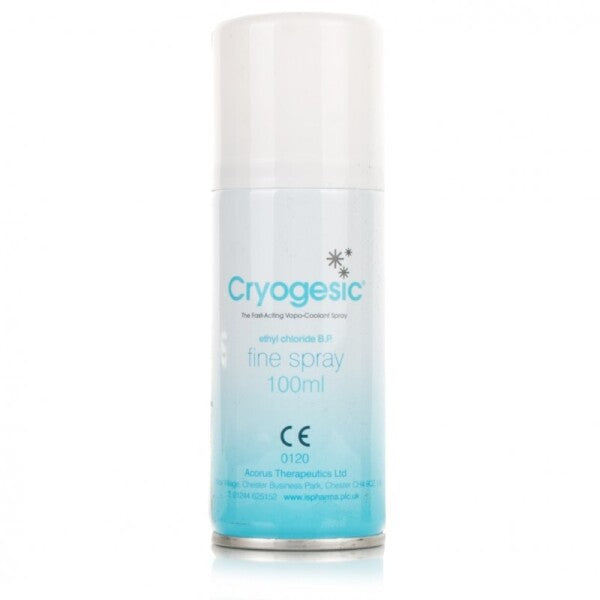 Cryogesic Fine Spray (Ethyl Chloride) - Pack of 100ml - Koolpak