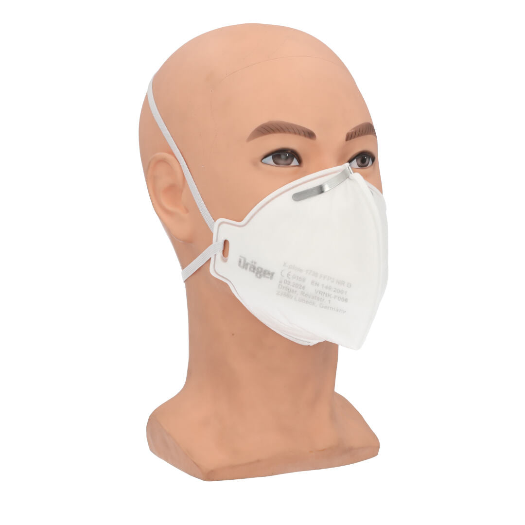 Drager FFP3 Unvalved Respirator Mask - Box Of 20 - CLEARANCE - Expiry ...