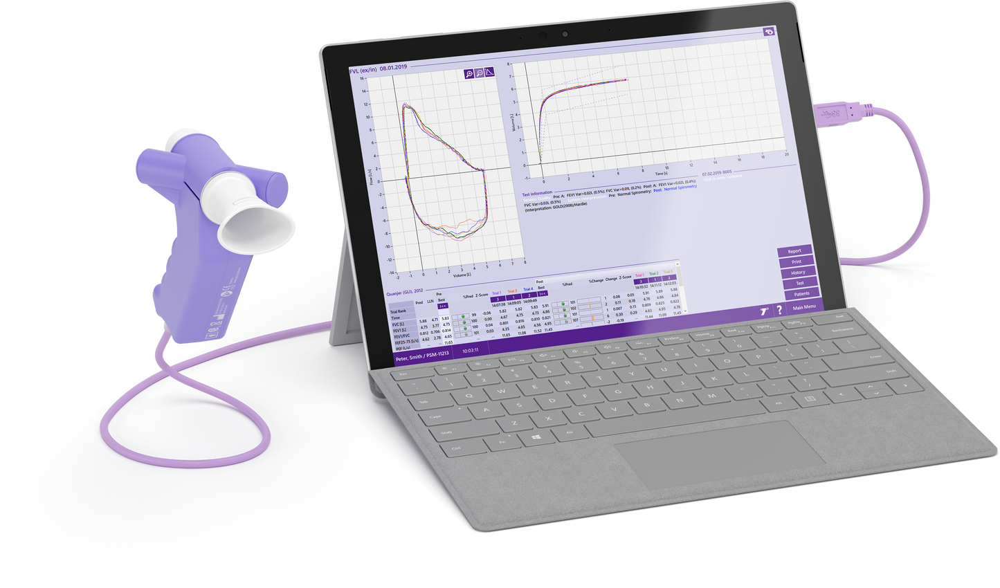 Ndd Easy-On PC Spirometer - 