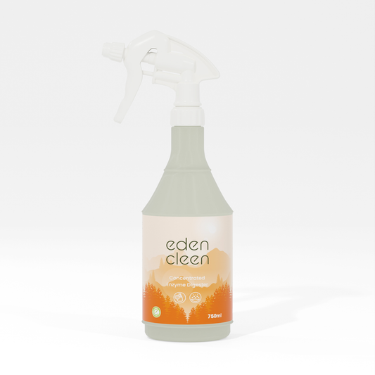 Edencleen Concentrated Enzyme Digester 750ml - Empty Flask - Cleenol