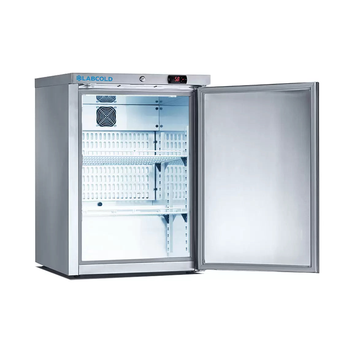 Labcold Advanced Pharmacy Refrigerator, 150L, Solid Door, S/Steel - 