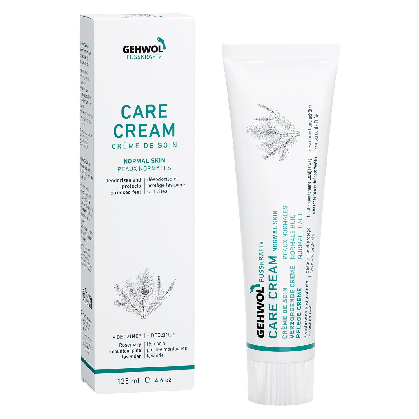 Gehwol Foot Cream Tube Green 125ml - DLT