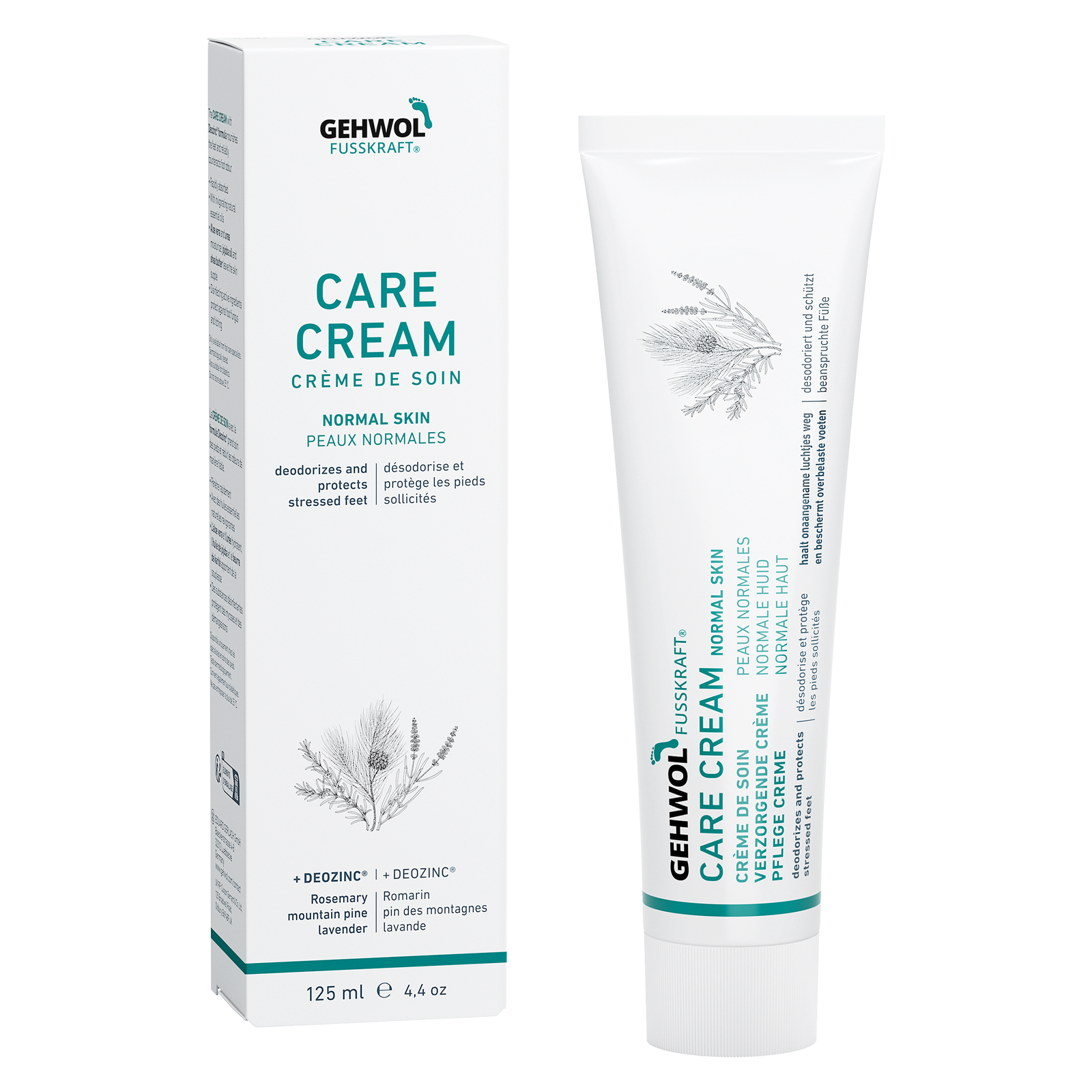 Gehwol Foot Cream Tube Green 125ml - DLT