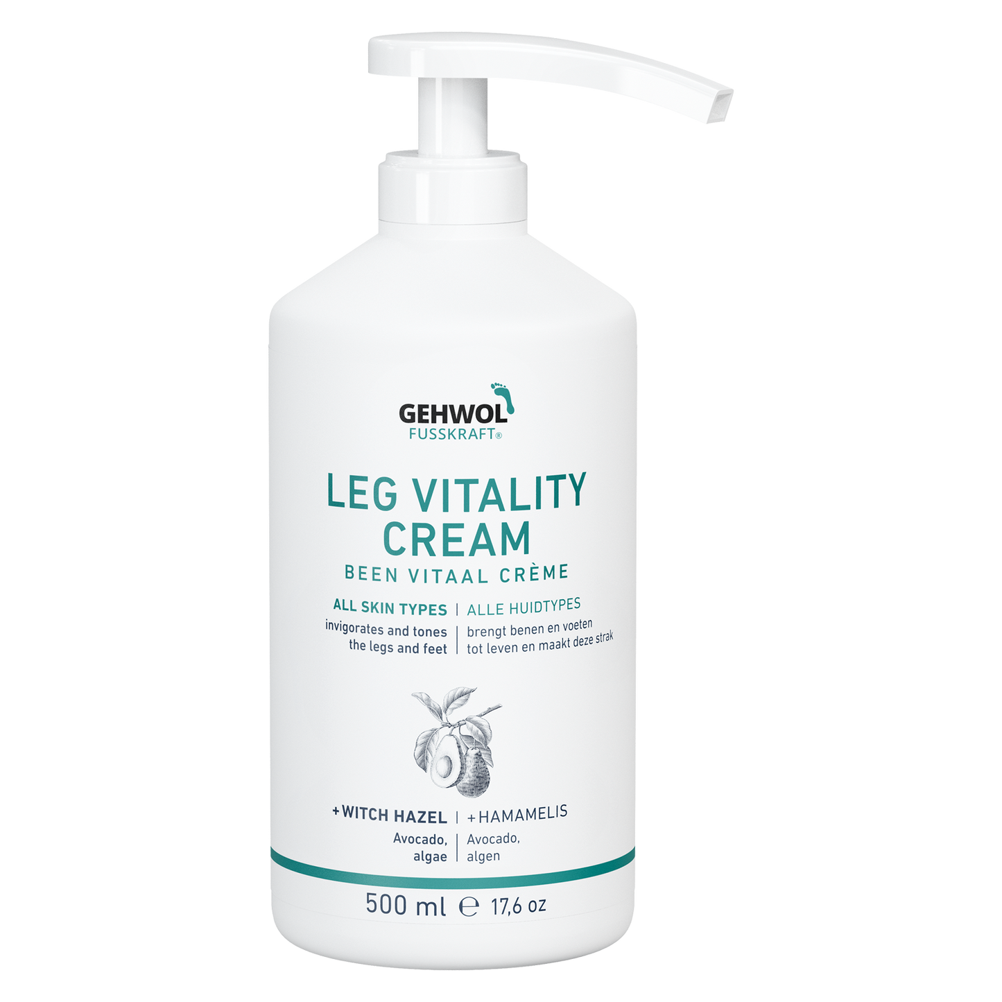 Gehwol Leg Vitality 500ml - DLT