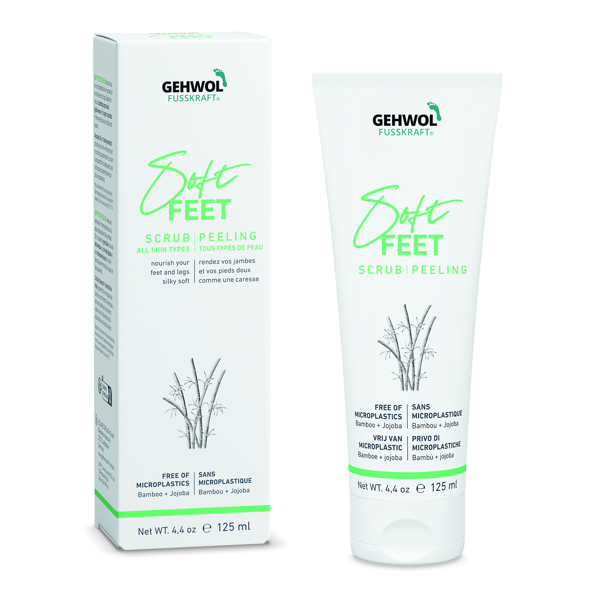 Gehwol Soft Feet Peeling Scrub 125ml - DLT