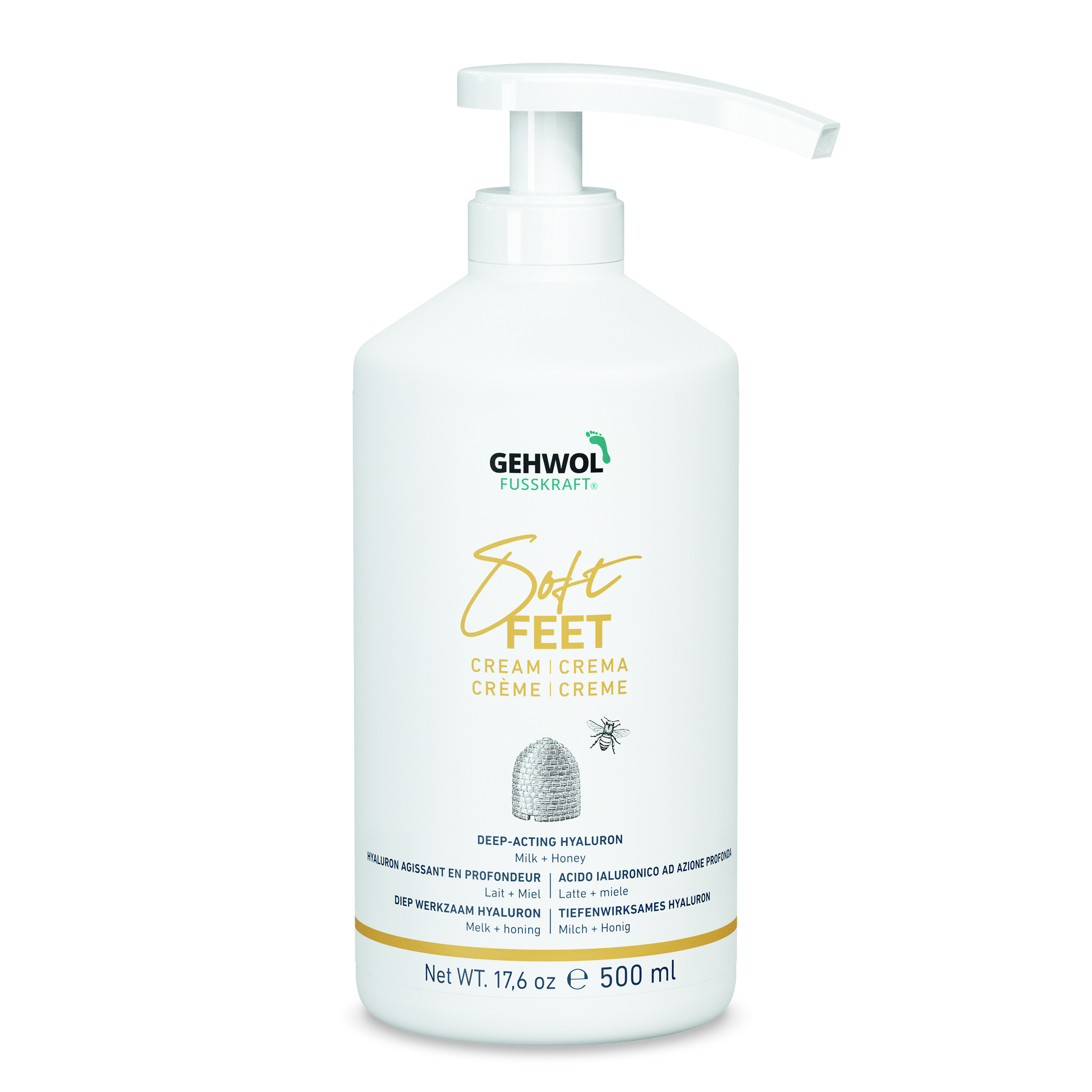 Gehwol Soft Feet Milk & Honey 500ml - DLT