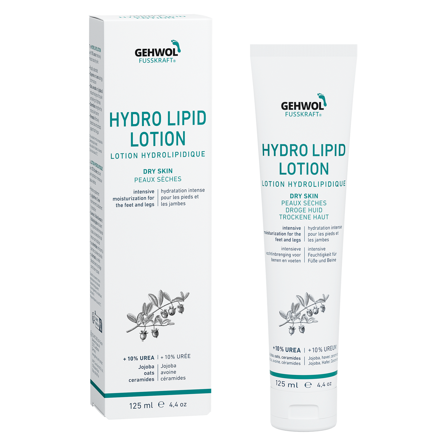 Gehwol Hydrolipid Lotion Foot Cream 125ml - DLT