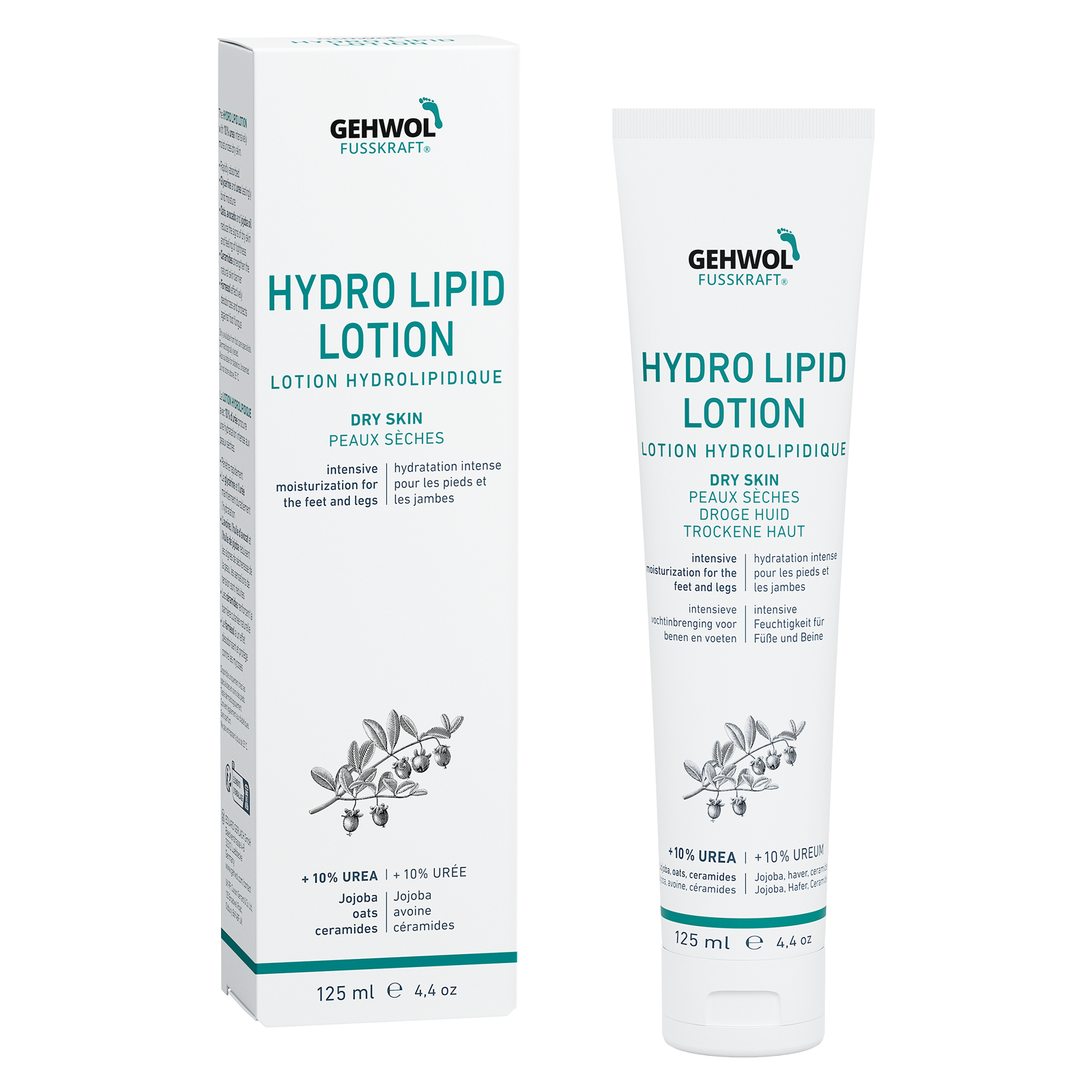 Gehwol Hydrolipid Lotion Foot Cream 125ml - DLT